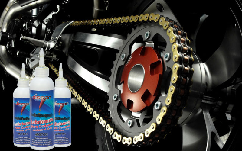 Kit Mantenimiento Cadena: Desengrasante para cadena 170ml + lubricante para cadena + cepillo para cadena