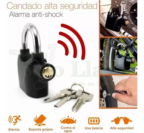 Candado Alarma de Alta Seguridad para Motos